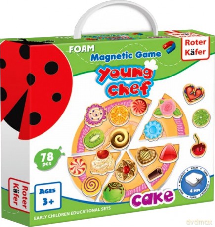 Gra magnetyczna young chef cake [GRA]