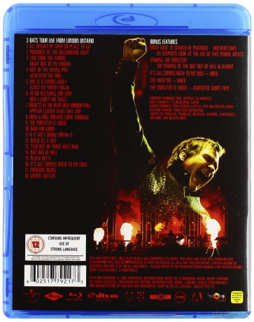 Meat Loaf: 3 Bats Live [Blu-Ray]