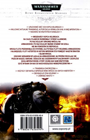 Helsreach bitwy kosmicznych marines. Warhammer 40 000 - Aaron Dembski-Bowden [KSIĄŻKA]