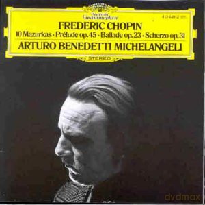 Arturo Benedetti Michelangeli: Chopin Recital [CD]