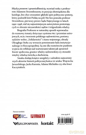Między prawem i sprawiedliwością - Adam Strzembosz [KSIĄŻKA]