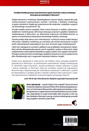 Niemiecki w marketingu marketingdeutsch B1-B2 - Anna Jędrzejczyk [KSIĄŻKA]