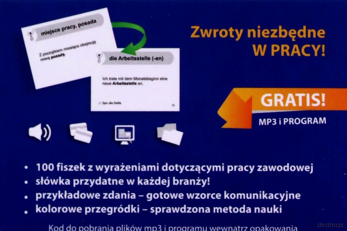 Niemiecki w pracy 100 fiszek [KSIĄŻKA]