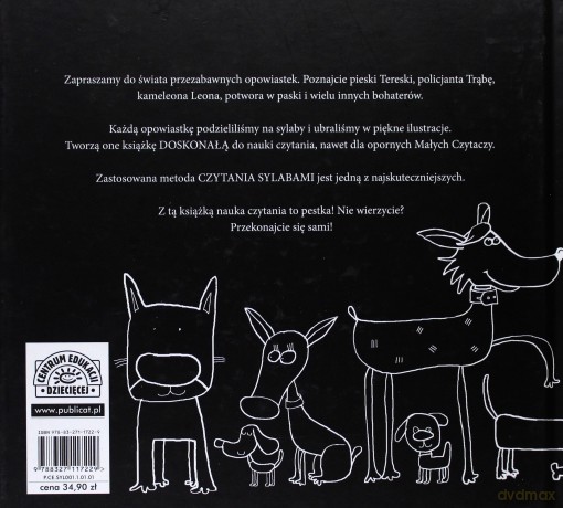 Pieski Tereski. Czytam sylabami - Joanna Krzyżanek [KSIĄŻKA]