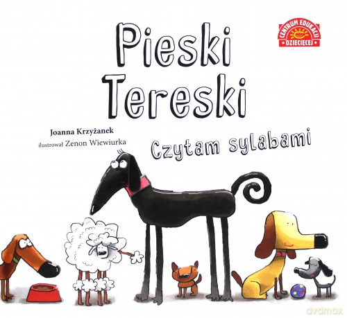 Pieski Tereski. Czytam sylabami - Joanna Krzyżanek [KSIĄŻKA]