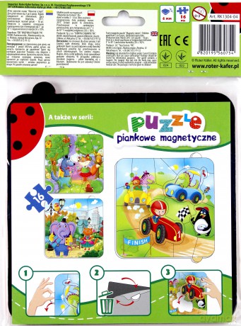 Puzzle magnetyczne historie foam magnetic [PUZZLE]