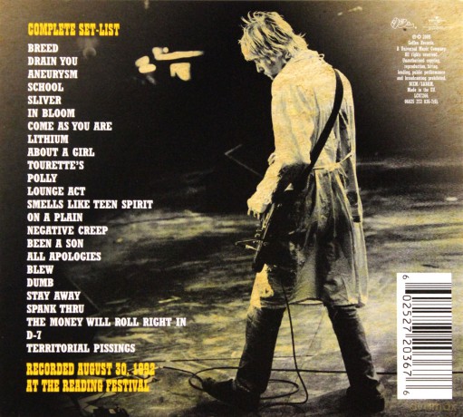 Nirvana: Live At Reading (digipack) [CD]