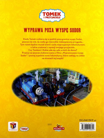 Tomek i przyjaciele podróż poza Wyspę Sodor. Opowieść filmowa - Andrew Brenner [KSIĄŻKA]