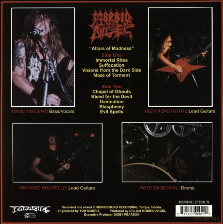 Morbid Angel: Altars Of Madness [Winyl]