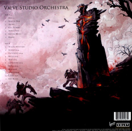 The DOTA 2 Official soundtrack (Valve Studio Orchestra) [Winyl]