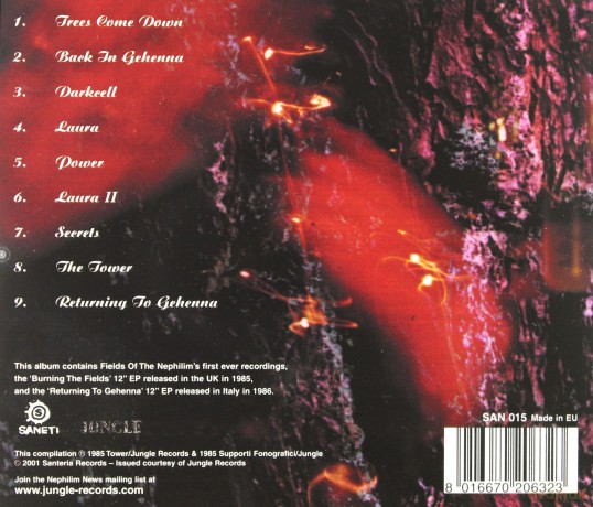 Fields of the Nephilim: From Gehenna To Here [CD]