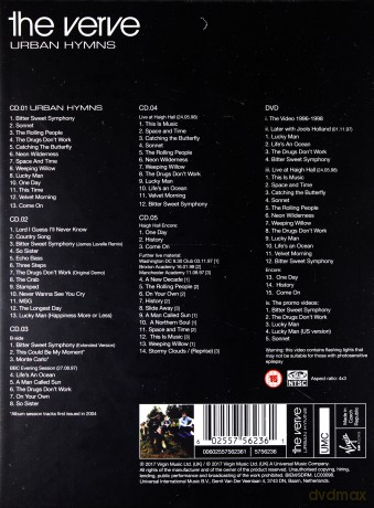 The Verve: Urban Hymns (Super Deluxe) [5CD]+[DVD]