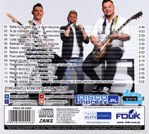 Veegas: Plastikowa biedronka [CD]