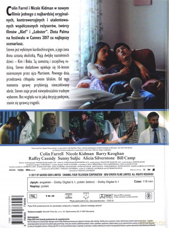 Zabicie świętego jelenia (booklet) [DVD]