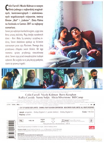 Zabicie świętego jelenia (booklet) [DVD]