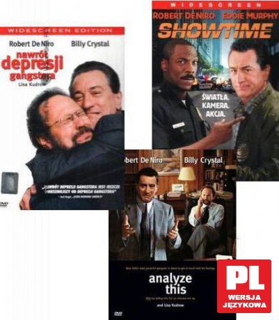 Robert De Niro Pakiet: Depresja gangstera / Nawrót depresji gangstera / Showtime [3DVD]