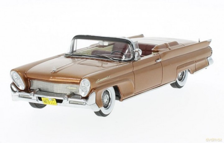 Lincoln Continental MKIII Convertible 1958 (copper)