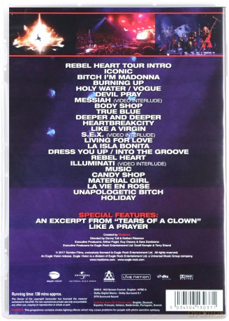 Madonna: Rebel Heart Tour (PL) [DVD]