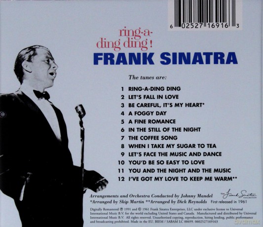 Frank Sinatra: Ring-A-Ding [CD]