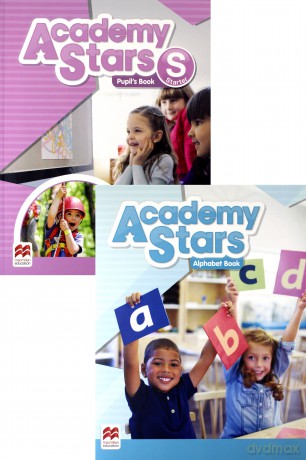 Academy Stars Starter podręcznik + kod online + Alphabet Book [KSIĄŻKA]