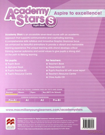 Academy Stars Starter podręcznik + kod online + Alphabet Book [KSIĄŻKA]