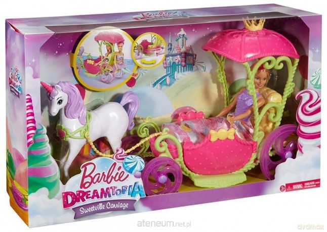 Barbie. Karoca krainy słodkości + lalka