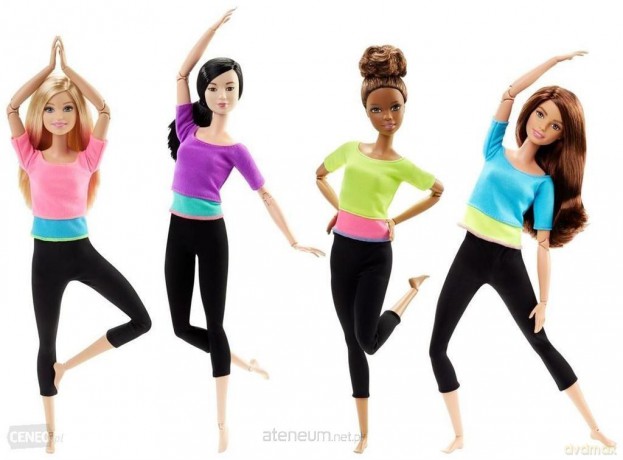 Barbie. Made to move Lalki, różne rodzaje