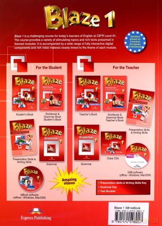 Blaze 1 podręcznik + ebook [KSIĄŻKA]