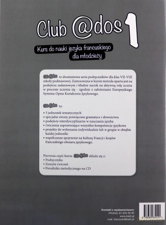 Club @dos 1 A1.1 Ćwiczenia [KSIĄŻKA]