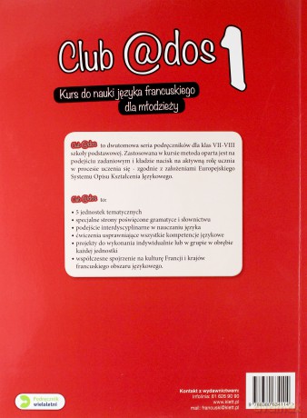 Club @dos 1 A1.1 Podręcznik [KSIĄŻKA]