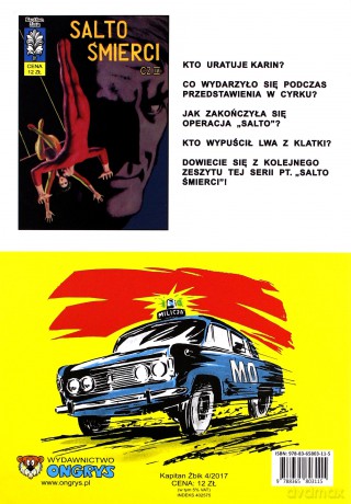 Kapitan Żbik (25) - Pogoń za lwem - Władysław Krupka, Bogusław Polch [KOMIKS]