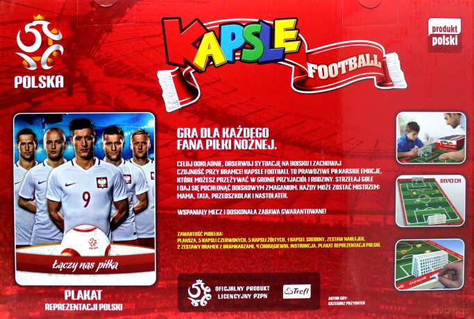Kapsle Football PZPN [GRA]