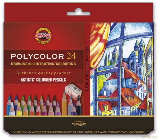 Kredki Polycolor 24 kolory