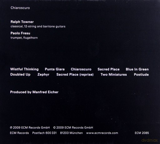 Ralph Towner: Chiaroscuro [CD]