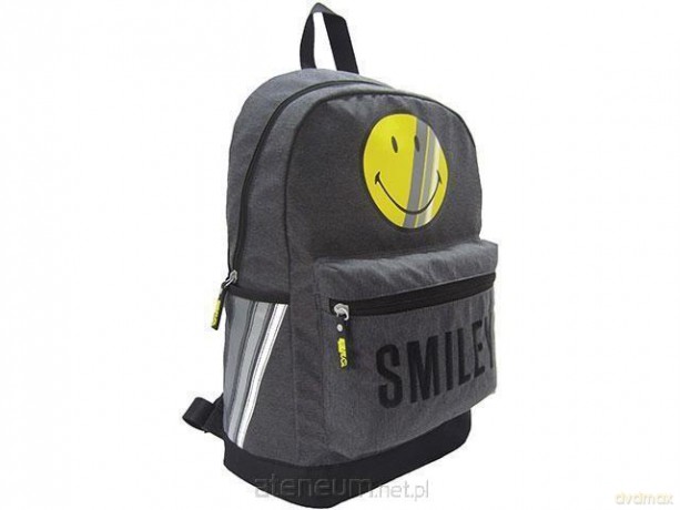 Plecak zaokrąglony Life smiley sporty