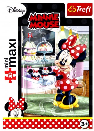 TREFL 20 el. miniMaxi - Ulubione zajęcia Minni 2 [PUZZLE]
