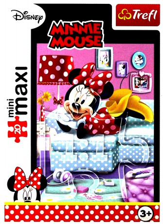 TREFL 20 el. miniMaxi - Ulubione zajęcia Minni 4 [PUZZLE]