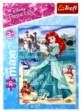TREFL 20 el. miniMaxi - W świecie Księżniczek 3 [PUZZLE]