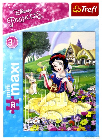 TREFL 20 el. miniMaxi - W świecie Księżniczek 4 [PUZZLE]
