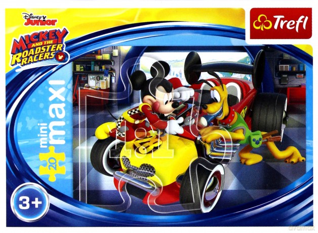 TREFL 20 el. miniMaxi - Wyścigi terenowe 3 [PUZZLE]