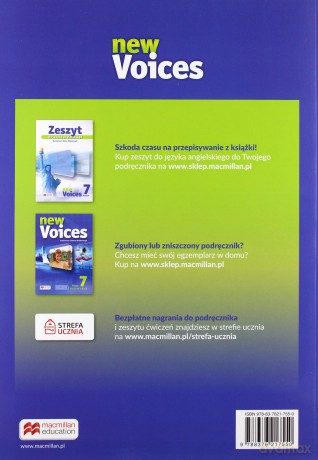 Voices New 7 ćwiczenie [KSIĄŻKA]