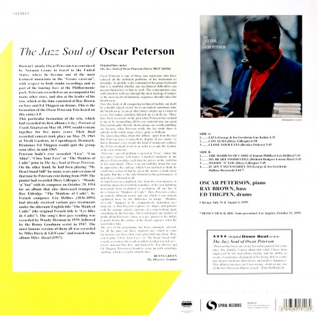 Oscar Peterson: The Jazz Soul Of Oscar Peterson [Winyl]