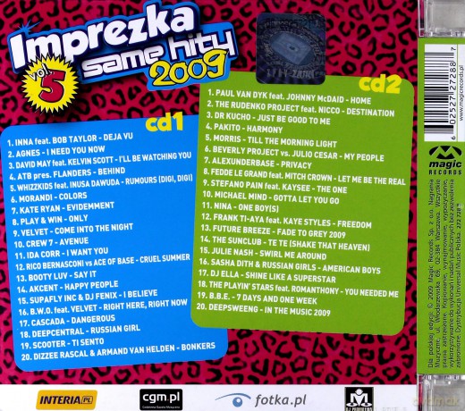 Imprezka same hity vol.5  2009 [2CD]