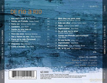Viola Da Samba: De Rio A Rio [CD]