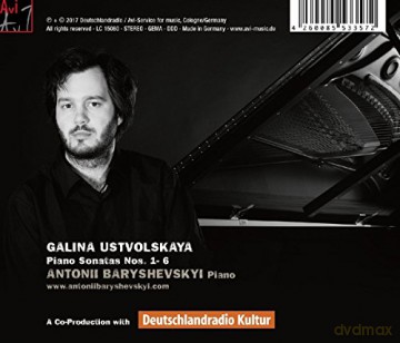 Antonii Baryshevskyi: Galina Ustvolskaya: Piano Sonatas Nos. 1-6 [CD]