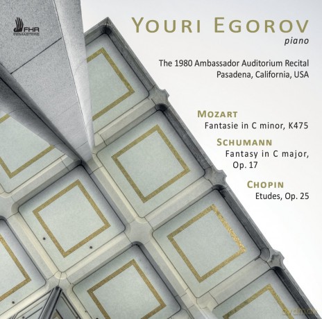 Youri Egorov: The 1980 Ambassador Auditorium Recital [CD]
