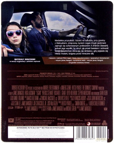 Logan: Wolverine (steelbook) [Blu-Ray]