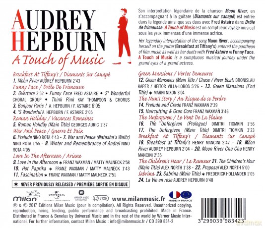 Audrey Hepburn A Touch Of Music [CD]