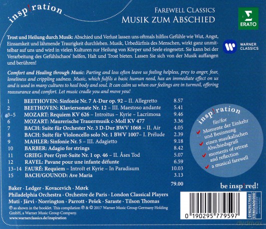 Musik Zum Abschied (Farewell Classics) [CD]