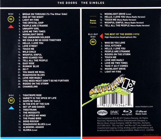 The Doors: The Singles [Blu-Ray]+[2CD]